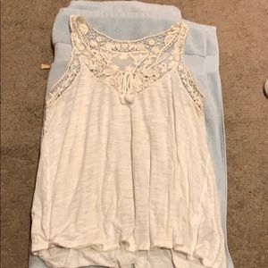 White glory tank top